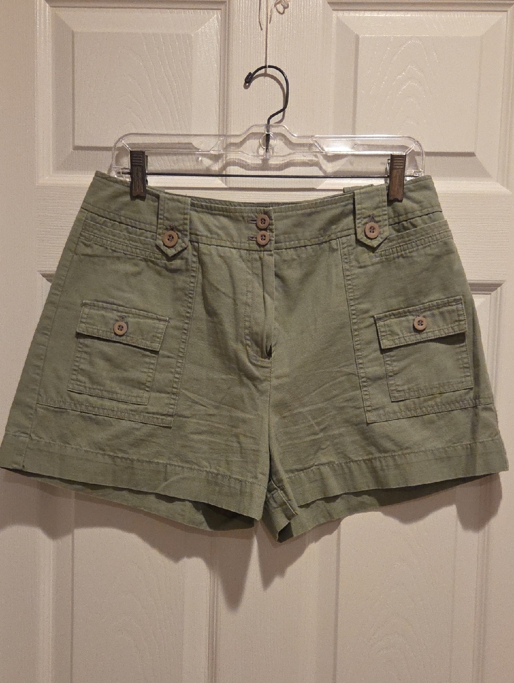 Olive Utility Cargo Shorts